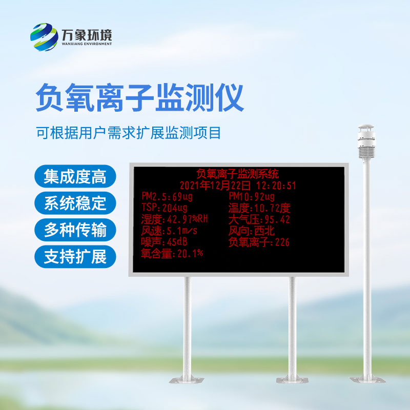 大氣負氧離子自動(dòng)監測系統，到底有多智能？
