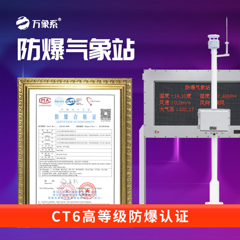 防爆氣象站系統：特殊場(chǎng)所的“安全氣象衛士”
